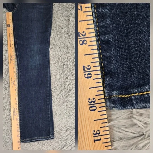 Levis Signature Womens‎ 30/30* Mid Rise Slim Stretch Denim Jeans - Picture 4 of 6